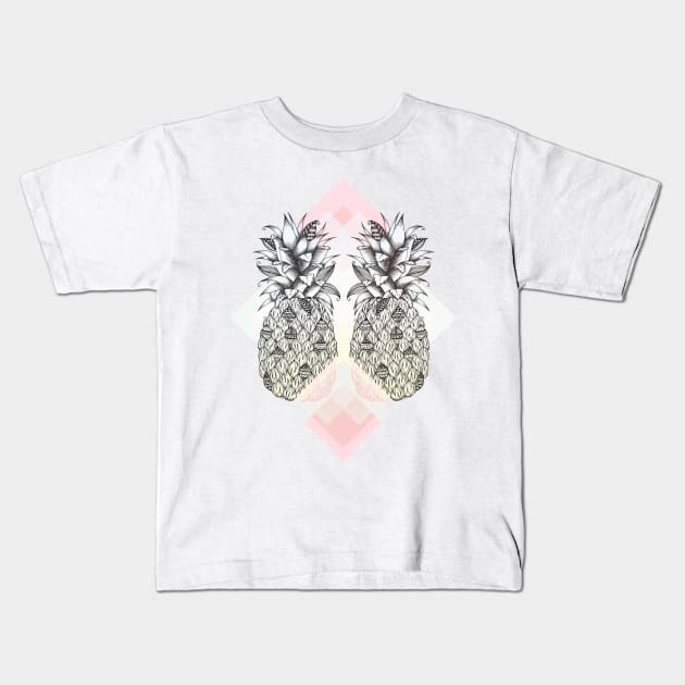 Tropical Kids T-Shirt by Barlena